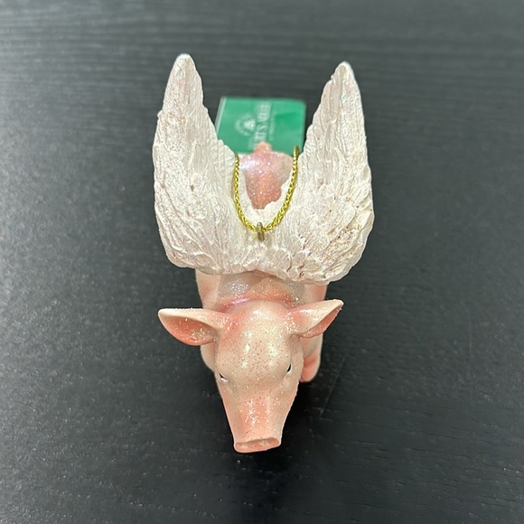 Kurt S Adler Flying Pig Ornament - Picture 4 of 9